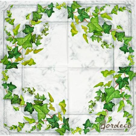 Serwetka do decoupage HOME FASHION bluszcz 33x33